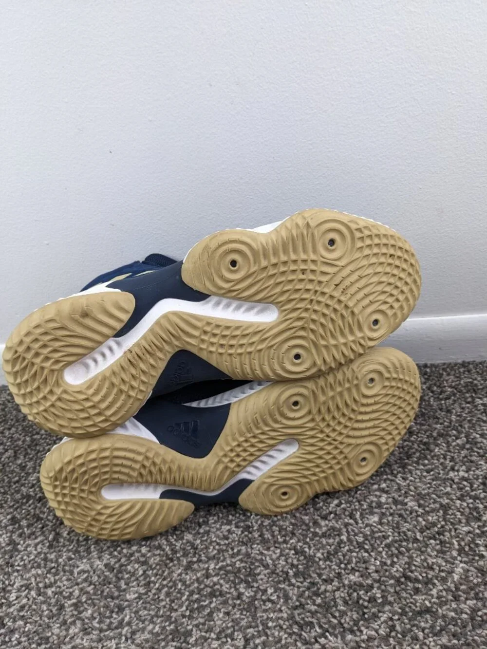 Adidas Pro Bounce 2018 Georgia Tech Basketball EF9674 Mens 11 Collegiate Navy